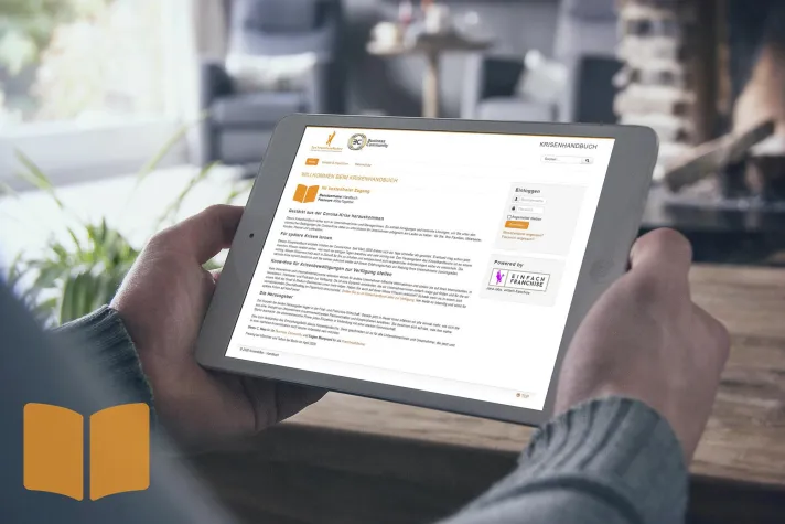 Bild: Handbuch, um gestärkt aus der Corona-Krise herauszukommen