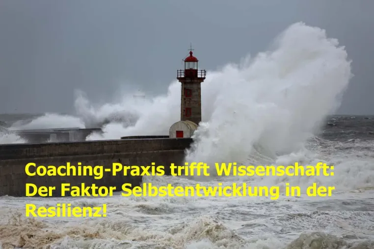 Coaching-Praxis trifft Wissenschaft - Selbstentwicklung als wichtigster Resilienzfaktor. Bild: Coaching-Praxis trifft Wissenschaft - Selbstentwicklung als wichtigster Resilienzfaktor.