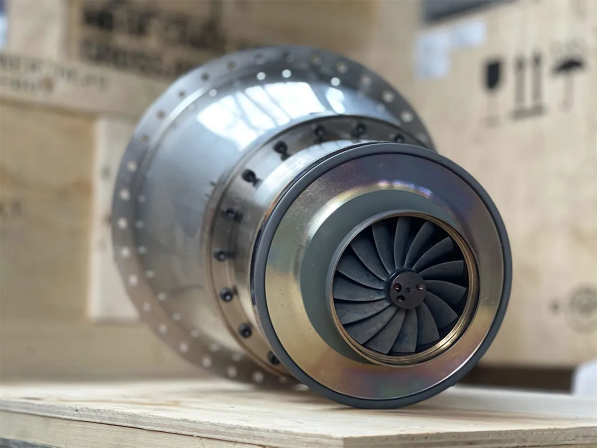 Mikrogasturbine Capstone (© Professor Dr. Berg & Kießling GmbH)