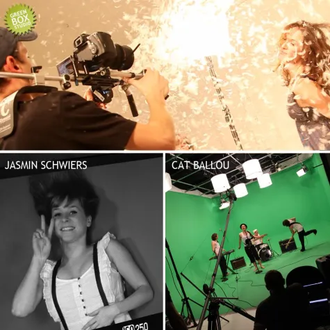 Prominente erobern das Greenbox Studio von diefarbenull in Köln Bild: Prominente erobern das Greenbox Studio von diefarbenull in Köln