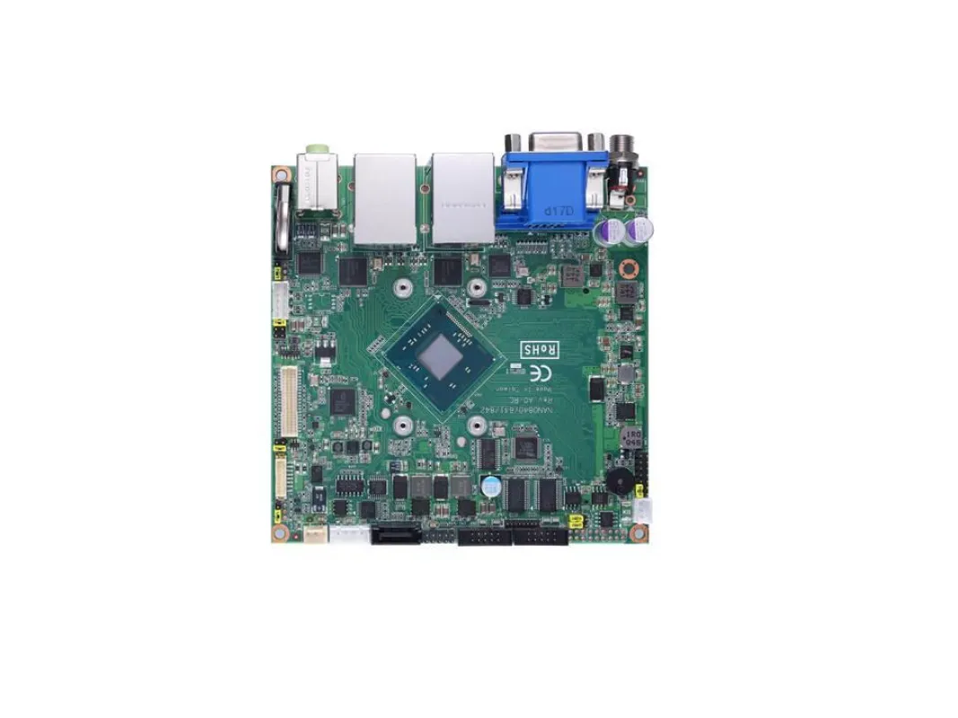 AXIOMTEKs NANO842 Intel® Celeron® Prozessor 1900 oder N2807 mit max. 8 GB Arbeitsspeicher