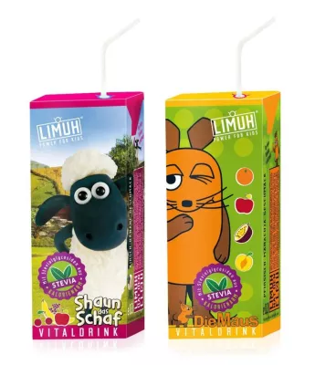 Bild: LIMUH ist die erste Kindergetränkemarke mit der kalorienfreien Süße aus Stevia