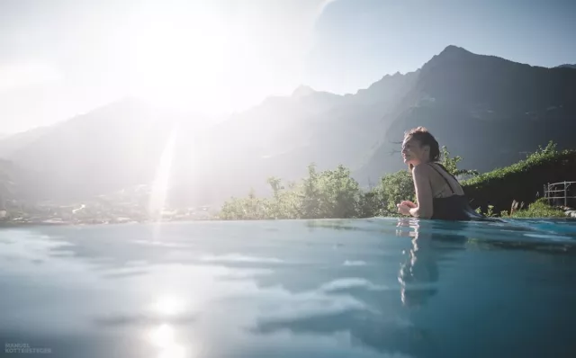 Bild: Frühling im Hotel Sonnbichl Südtirol