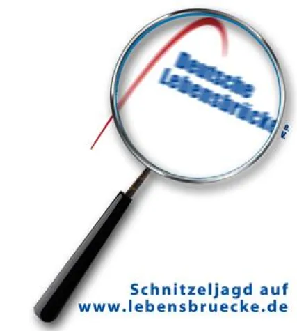 Bild: Virtuelle Schnitzeljagd auf lebensbruecke.de