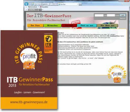 Bild: ITB-GewinnerPass 2013 goes online
