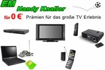 Bild: Ein Handyshop im EM Fieber