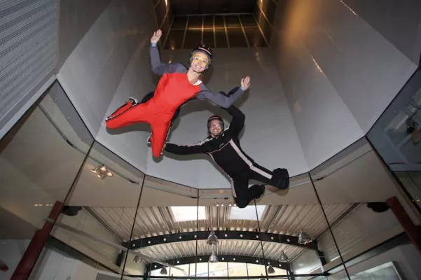 Bild: Vier unvergessliche Jahre in Bottrop: Indoor Skydiving feiert Geburtstag