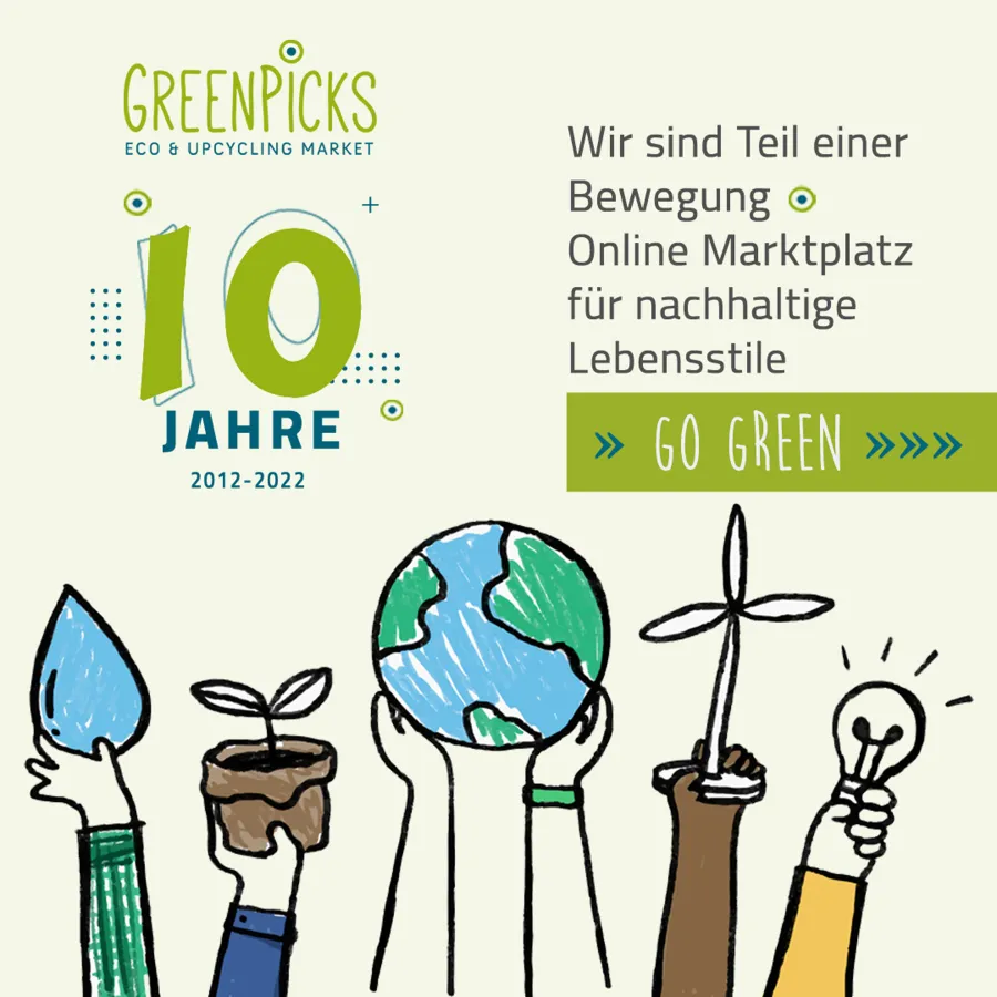Firmenjubiläum 10 Jahre Greenpicks - Eco & Upcycling Market (© © Greenpicks – Eco & Upcycling Market 2022)