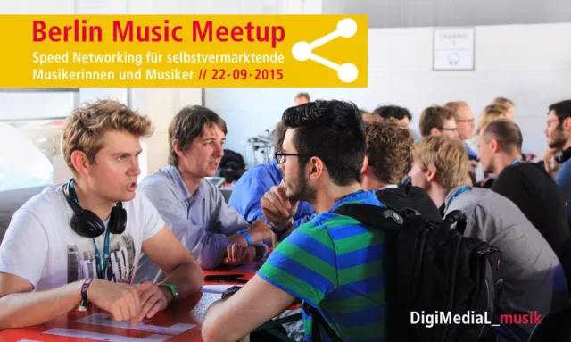 Bild: Berlin Music Meetup – Speed Networking für selbstvermarktende Musikerinnen und Musiker