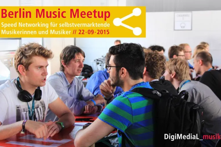 Bild: Berlin Music Meetup – Speed Networking für selbstvermarktende Musikerinnen und Musiker