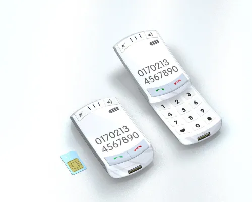 Bild: "Wozu brauche ich das iPhone? Ich will doch einfach nur telefonieren!" - MONO - Eine deutsche Mobiltelefonentwicklung genau nach den Wünschen der Nutzer präsentiert sich dem Publikum auf der Euromold 