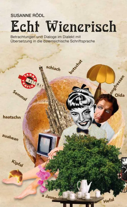 Ligia Fonseca hat das Cover von „Echt Wienerisch“ gestaltet.