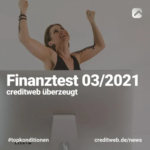 Bild: Finanztest vergleicht Eigenheimfinanzierungen –  creditweb überzeugt bei allen Finanzierungsmodellen