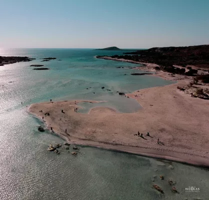 Bild: Kretas rosa Strand mit Karawane Reisen besuchen