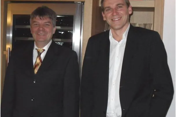 Bild: ... ein gelungener Abend ... Vorstellung der Neubauwohnanlage