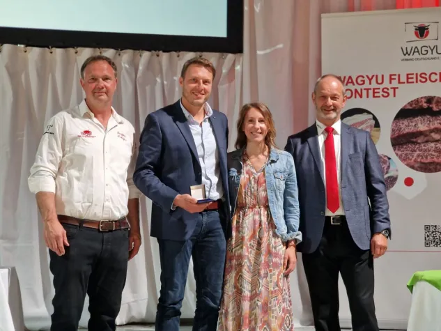 Bild: Gold Medaille geht nach Wagyu Sauerland 