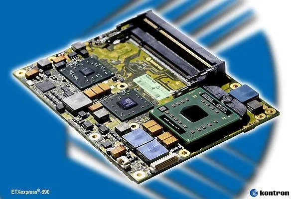 Bild: Kontron’s COM Express™ Modul ETXexpress®-690 bietet nach Benchmarks beste Embedded Grafik