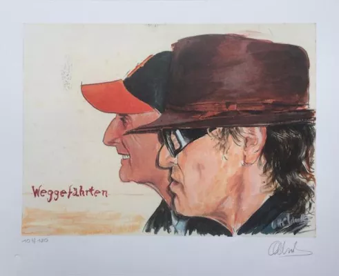 Bild: Ausstellung: Wegggefährten - Udo Lindenberg und Otto Waalkes in Ibbenbüren