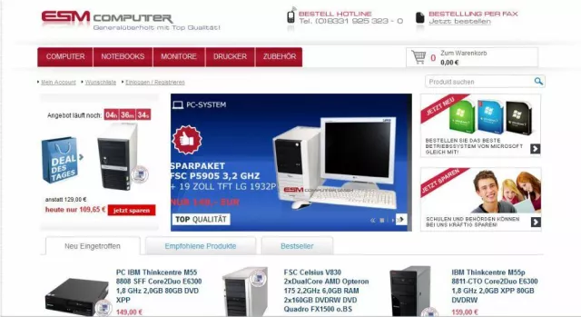 Bild: ESM Computer GmbH setzt auf Magento