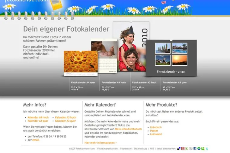 Bild: Fotokalender jetzt vom Profi