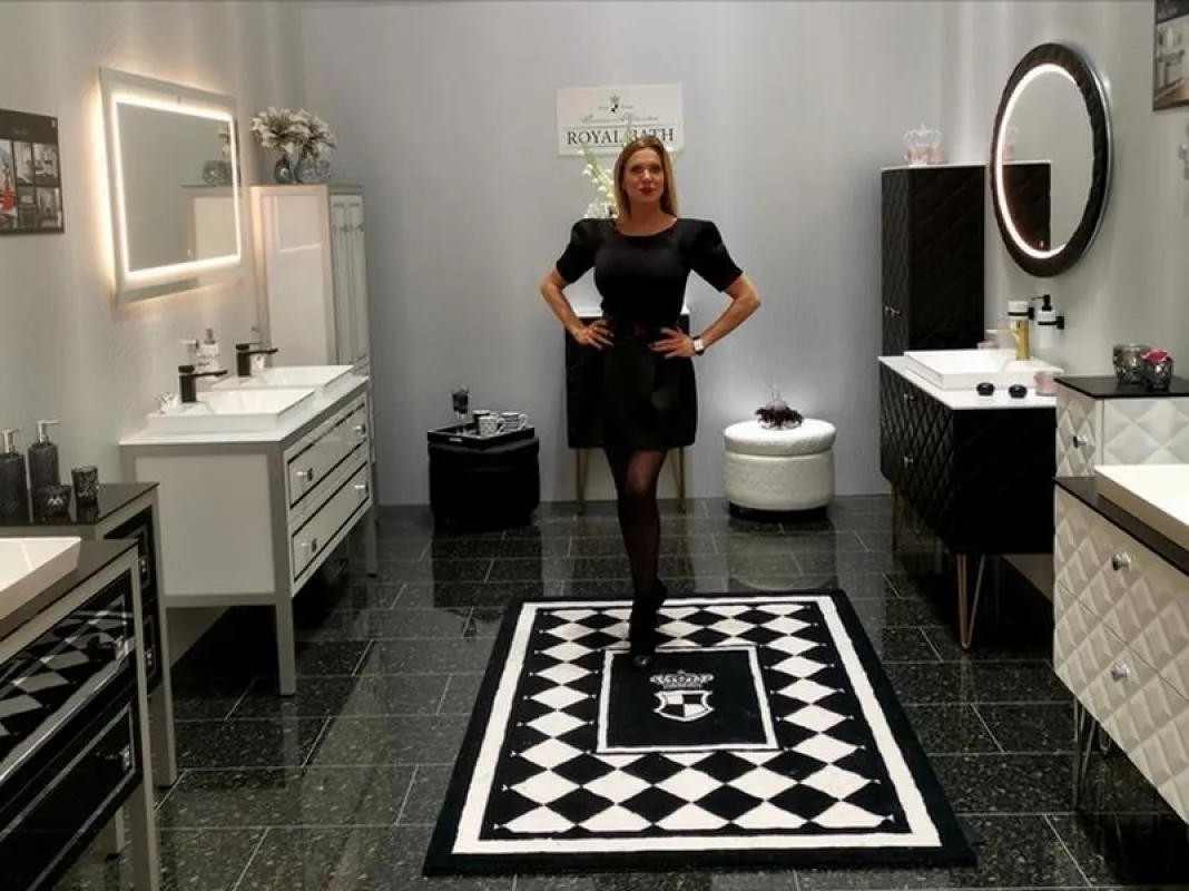 Designerin Maja Prinzessin von Hohenzollern präsentiert ihre ROYAL BATH Collection.