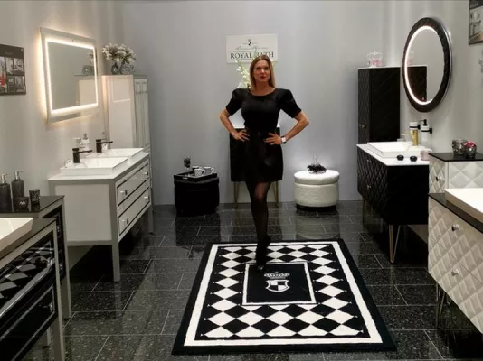 Bild: Royal Bath Collection by Maja Prinzessin von Hohenzollern überzeugt auf Weltleitmesse ISH