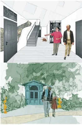 Bild: "D7 + D8 Wohnen, Spielen, Arbeiten in den ehemaligen Domkurien"