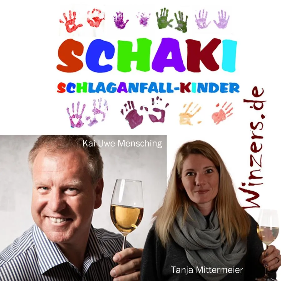 Das Winzers-Team unterstüzt Schalganfallkinder