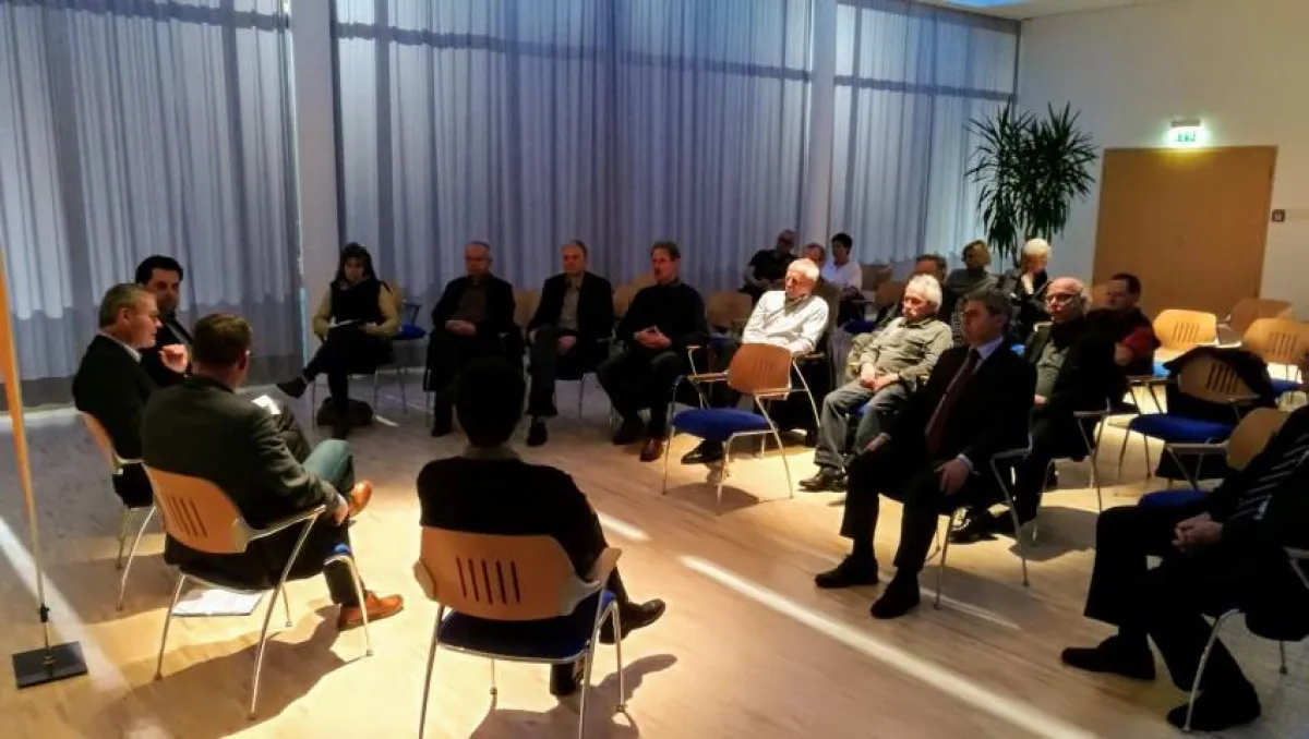 Holger Stahlknecht bei der CDU Schönebeck