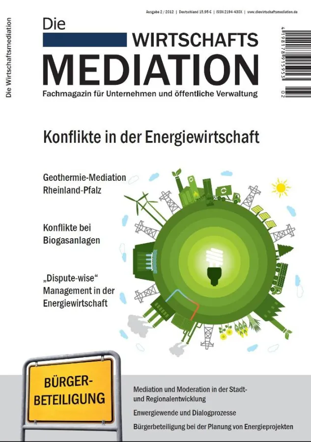 2/2012 Konflikte in der Energiewirtschaft