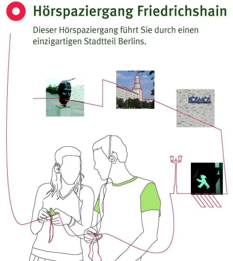 Hörspiel zum Mitlaufen durch Berlin Friedrichshain erscheint Bild: Hörspiel zum Mitlaufen durch Berlin Friedrichshain erscheint