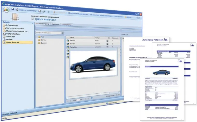 QuoteAssistant für Microsoft Dynamics CRM Bild: QuoteAssistant für Microsoft Dynamics CRM