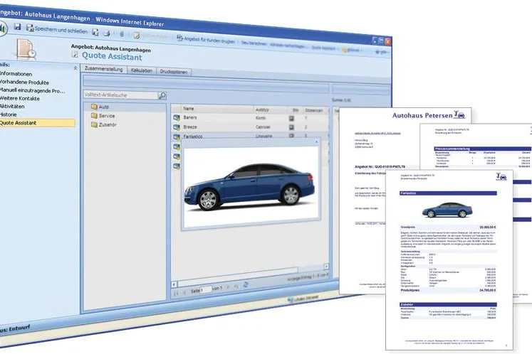 QuoteAssistant für Microsoft Dynamics CRM Bild: QuoteAssistant für Microsoft Dynamics CRM