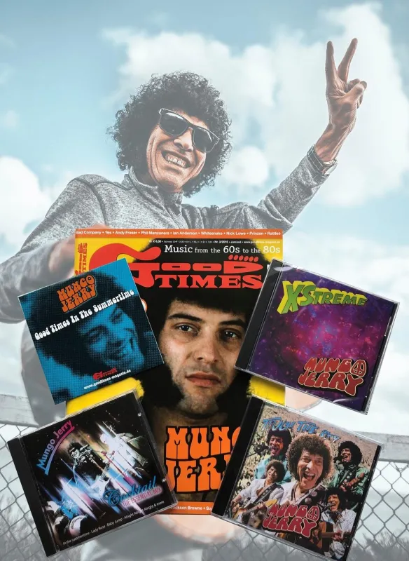 Das Jubiläum feiert Rocklegende Mungo Jerry mit drei Alben und einem “Lockdown Thank-You-Song