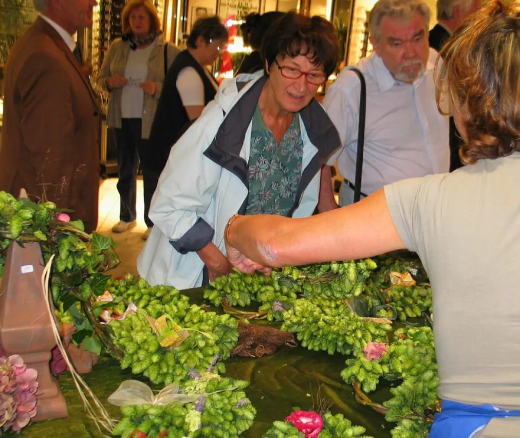Am Flughafen München können Besucher am Wochenende des 22. und 23. August 2009 ein Stück Hallertau erleben.