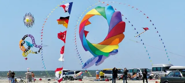 Bild: Drachenfest auf Fanø - Luftiges Vergnügen aus der ersten Reihe