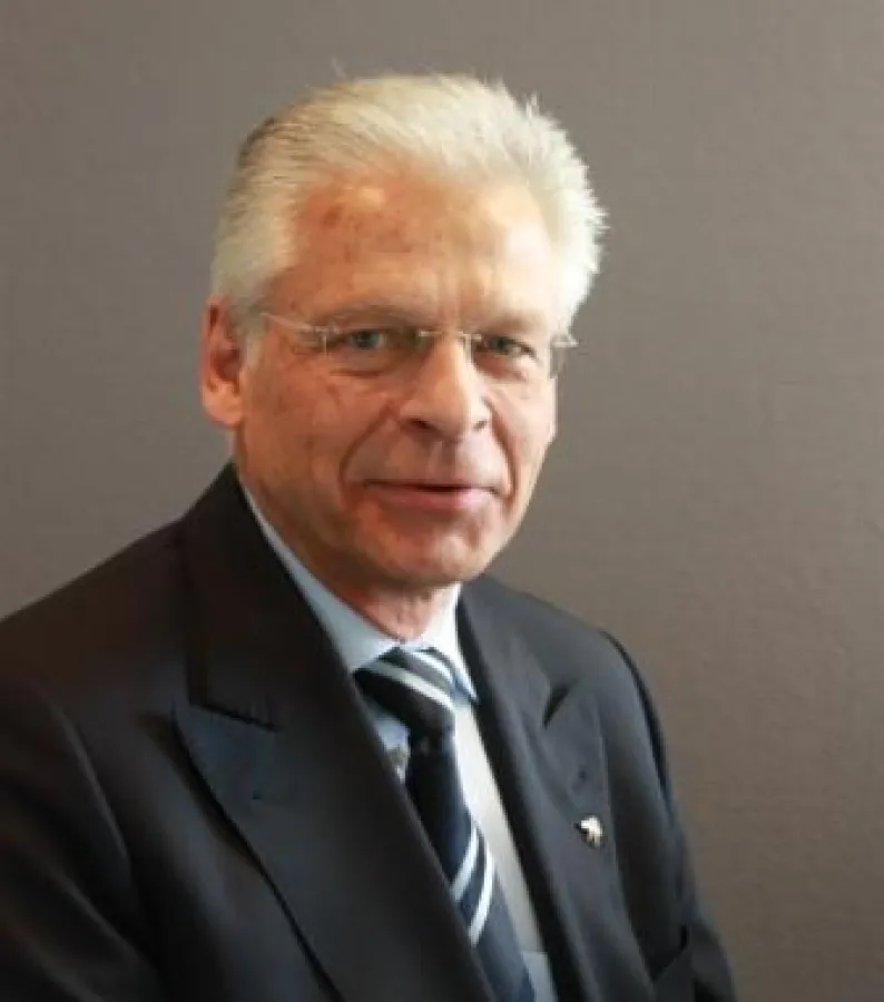 Gert Hebert, der Präsident des Bundesverbandes Möbelspedition und Logistik (AMÖ) e.V.