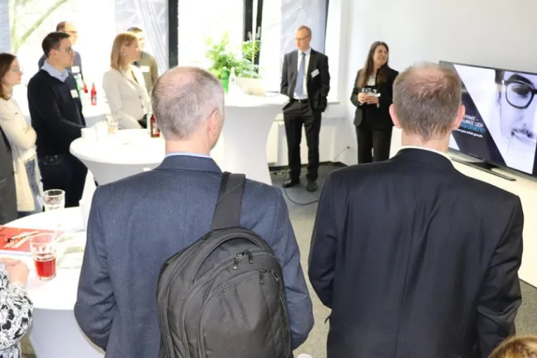 Bild: Großer Andrang beim Vortrag zur Datentransparenz bei der Herberg Systems GmbH