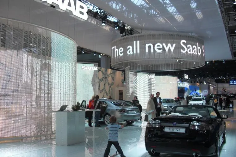 Bild: as systems unterstützte Saab auf der IAA