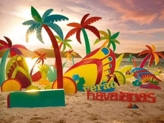Bild: Die trendige Zehensandale: Havaianas, gibt es jetzt im Kolibrishop