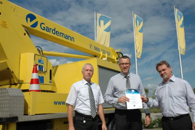 Bild: Gardemann gehört zur Oberliga: Zertifiziertes Arbeitsschutz-Management-System