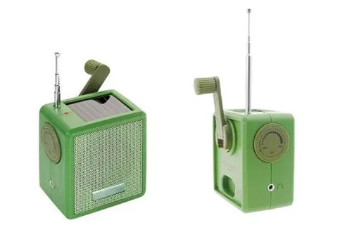 Eine Minute kurbeln - 15 Minuten Radiogenuss - Umweltfreundliche Werbeideen von Cocos Bild: Eine Minute kurbeln - 15 Minuten Radiogenuss - Umweltfreundliche Werbeideen von Cocos