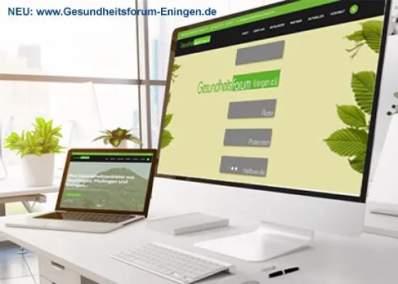 Bild: Gesundheitsforum Eningen jetzt mit mobilfaehiger Homepage