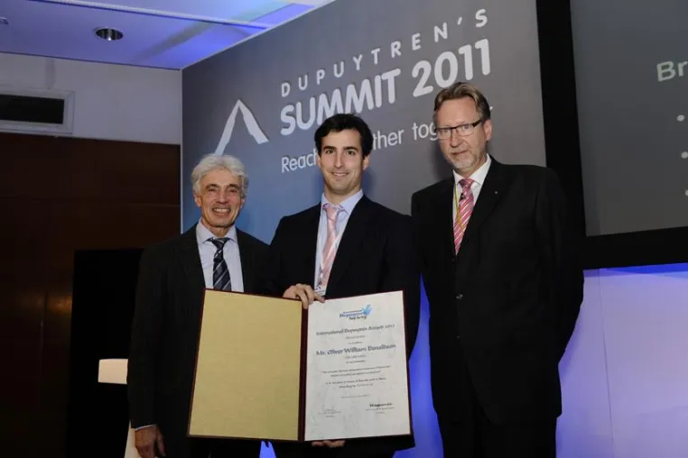 Bild: Internationaler Dupuytren-Preis 2011 in London verliehen