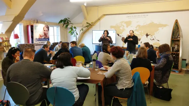 Schokoladentester werden – Ende April 2019 in Hannover. Bild: Schokoladentester werden – Ende April 2019 in Hannover.