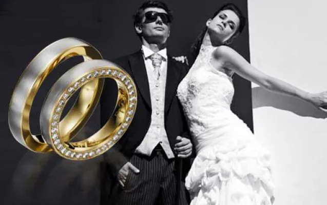 Bild: Eheringe und Verlobungsringe von 123gold - immer im Trend