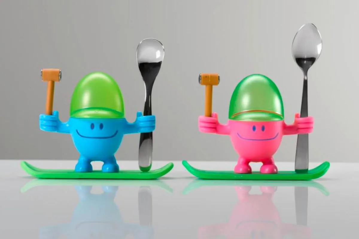 Problem: Nachgeahmte Produkte (Bsp. McEgg, WMF AG; Bildrechte: Aktion Plagiarius e.V.)