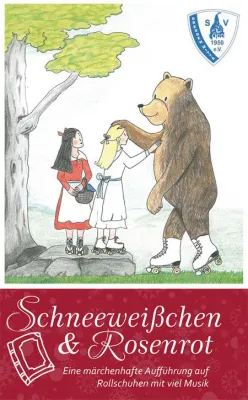 Bild: Schneeweißchen und Rosenrot - eine märchenhafte Aufführung auf Rollschuhen