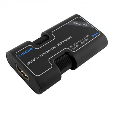 Bild: LIGAWO HDMI Booster Verstärker + ESD + 5V Power In