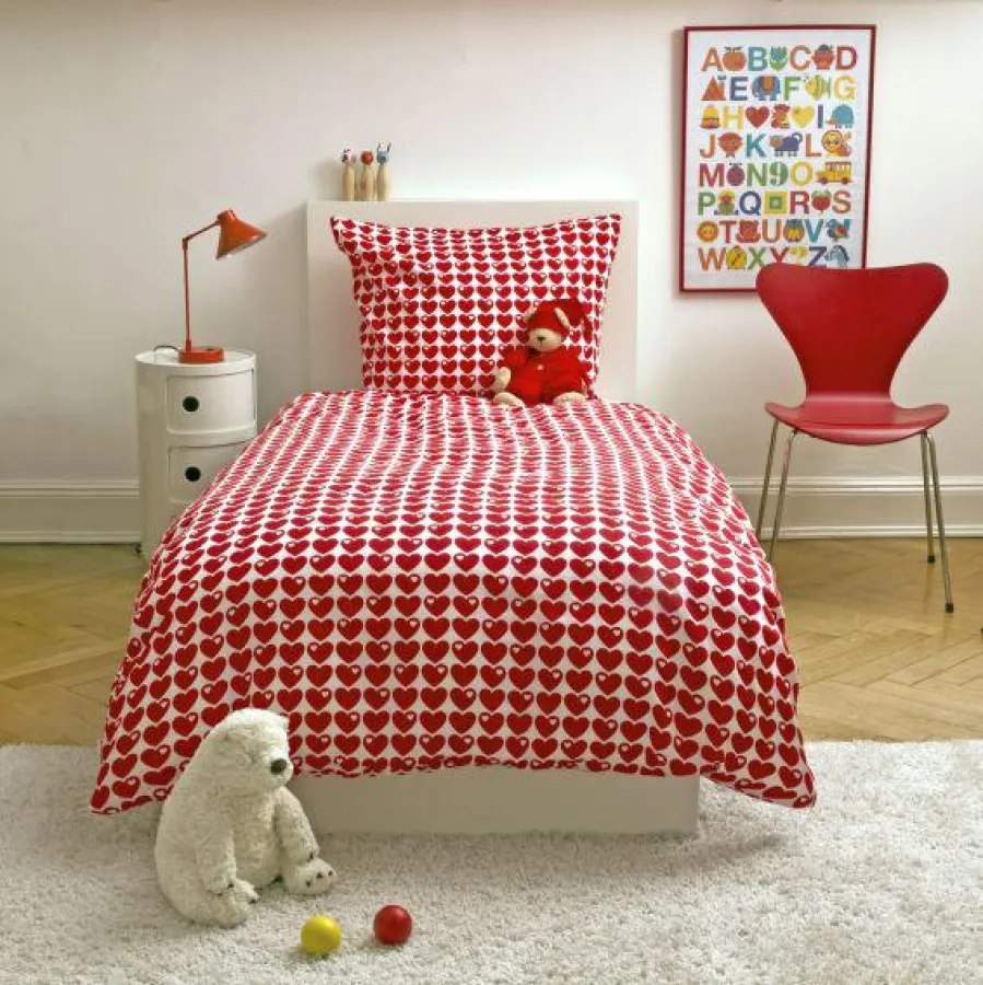 Herz-Bettwäsche von byGraziela, Kinderformat